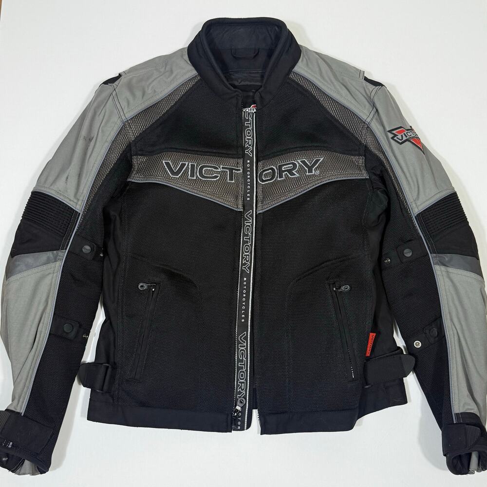Victory‎ Motorcycles Medina Mesh Textile Riding Jacket Size M